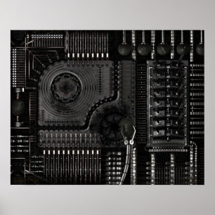 Feeding Machines Poster