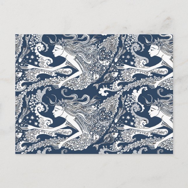 Feeding the fish postcard (Front)