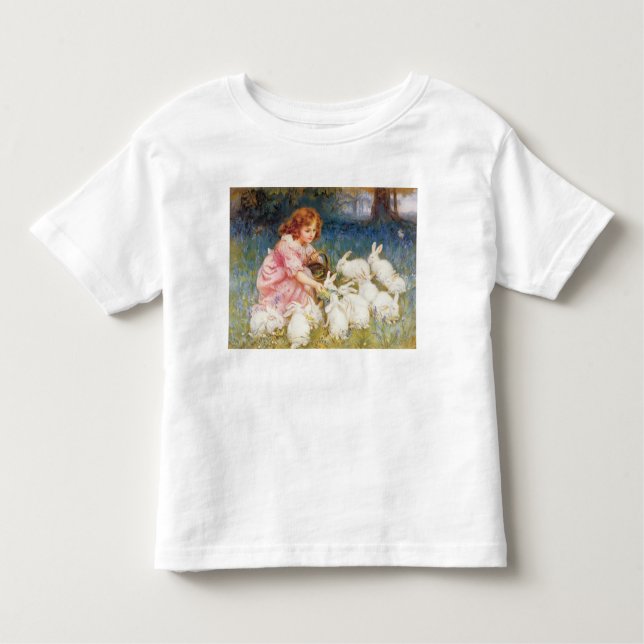 Feeding the Rabbits Toddler T-Shirt (Front)