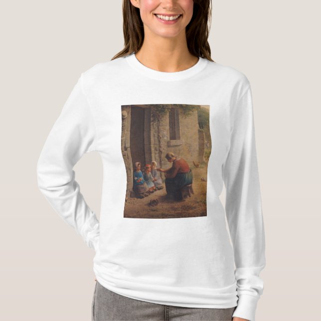 Feeding the Young, 1850 T-Shirt (Front)