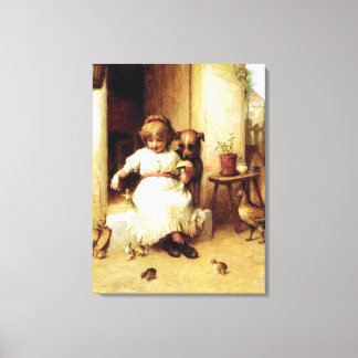 “Feeding Time” Canvas Print