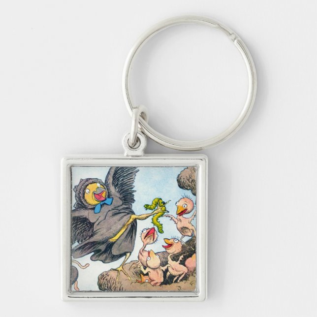 Feeding Time Key Ring (Front)