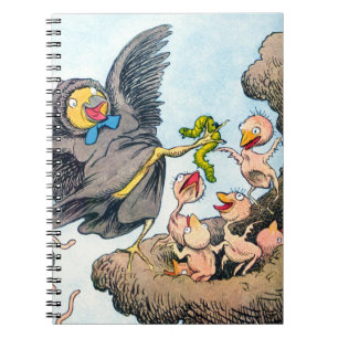Feeding Time Spiral Notebook