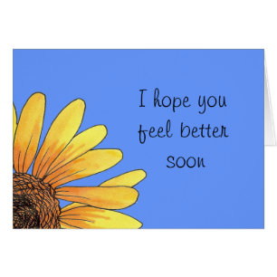 feel better blank inside card