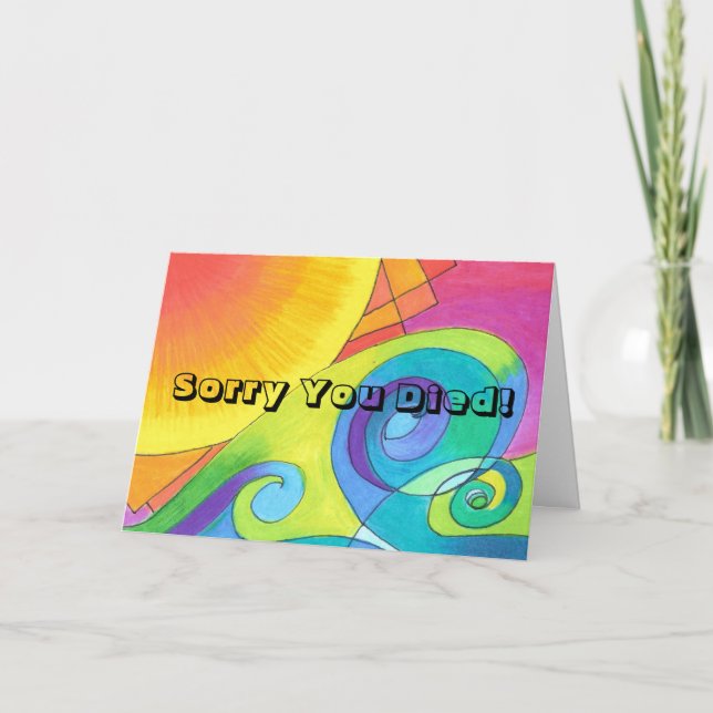 Feel Better Now? Card (Front)