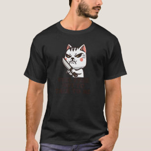 Feel Free Not To Talk To Me Grumpy Introvert Cat & T-Shirt