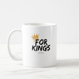 feel like a king coffee mug