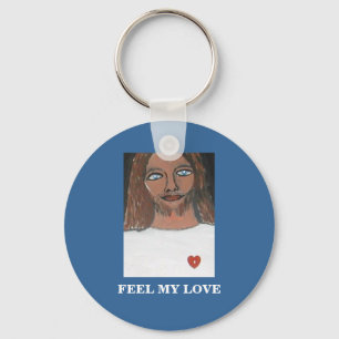 FEEL MY LOVE KEY RING
