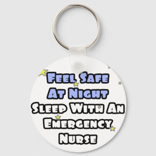 Feel Safe At Night...Sleep With an Emergency Nurse Key Ring