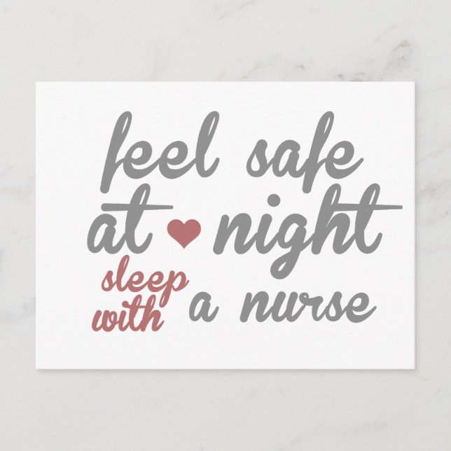 Feel Safe Postcard (Front)