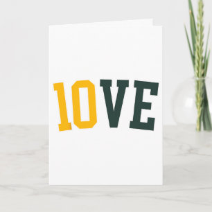 Feel The 10ve Jordan Quarterck Love American Footl Card