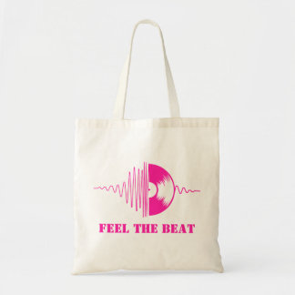 Feel the beat  tote bag