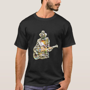 Feel the Blues – Artistic Guitar T-Shirt
