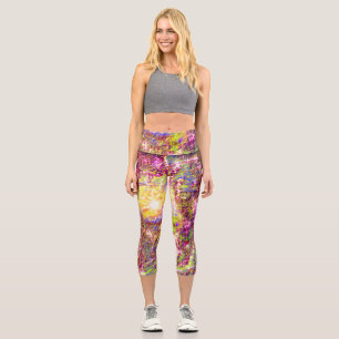 Feel the energy — wear the spark capri leggings