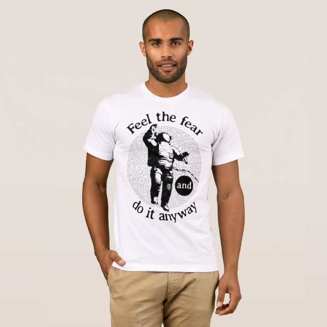 Feel the Fear – Vintage Cosmic Tee (Front Full)
