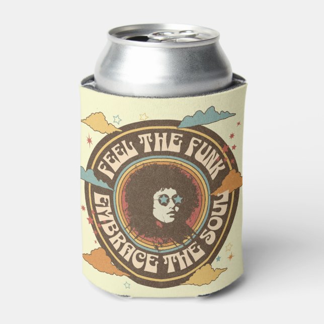 Feel the Funk, Embrace the Soul Can Cooler (Can Front)