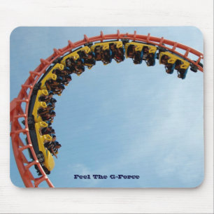 Feel The G-Force Mouse Pad