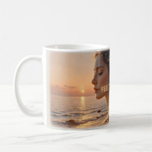 Feel the Gold Golden Hour Goddess Coffee Mug