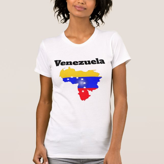 Feel the heartbeat of Venezuela with this vibrant T-Shirt (Front)