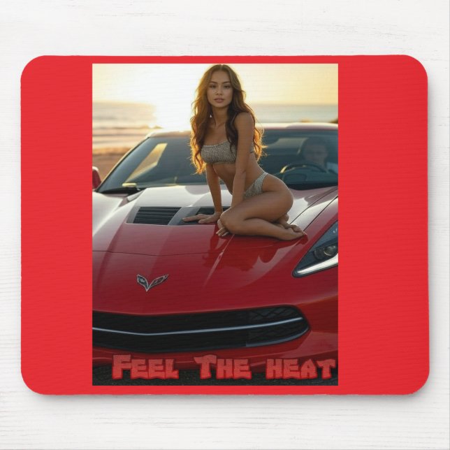 Feel the heat Mousepad  (Front)