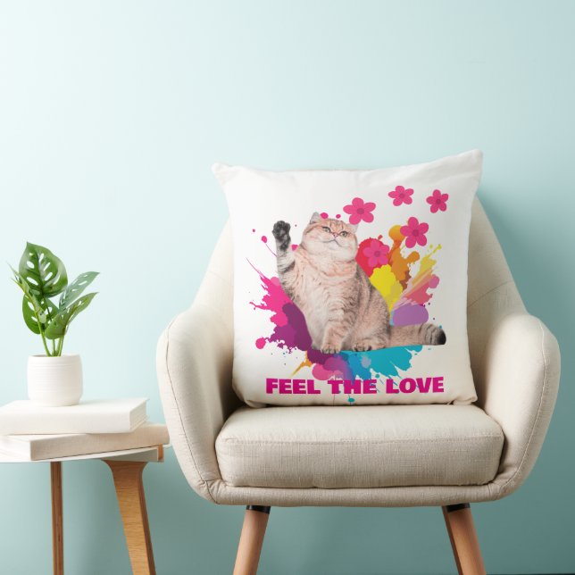 FEEL THE LOVE TRENDY DESIGN CUSHION (Chair)