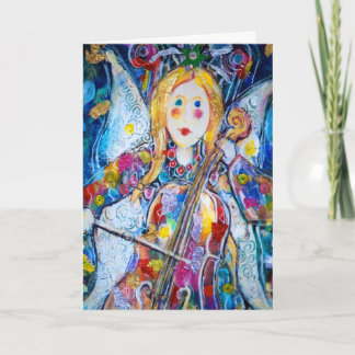 Feel the music card