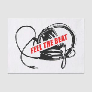 Feel the Music: Concept Graphic Print Tissue Paper