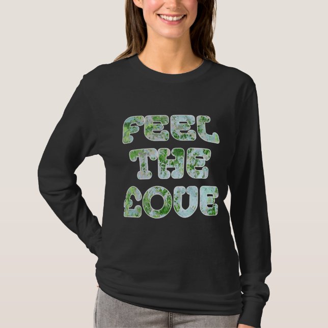 Feel The £ove - Abstract 02 T-Shirt (Front)