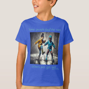"Feel the Rain" Boy's  T-Shirt