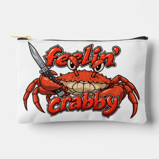 Feelin' Crabby Crab Rage EDC Pouch