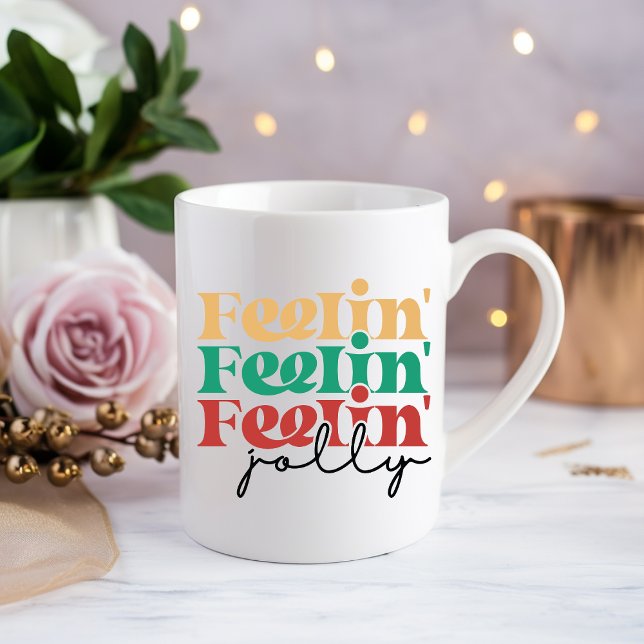 Feelin' Jolly Coffee Mug (Creator Uploaded)