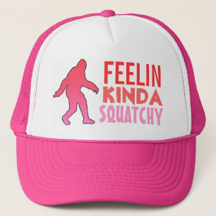 Feelin kinda squatchy pink fade bigfoot hat