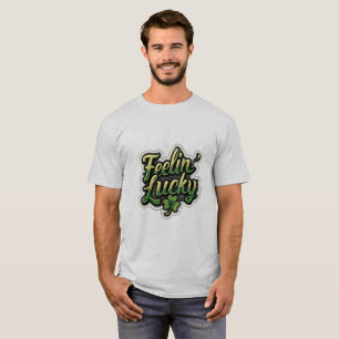 Feelin’ Lucky Shamrock T-Shirt – Fun St. Patrick’s