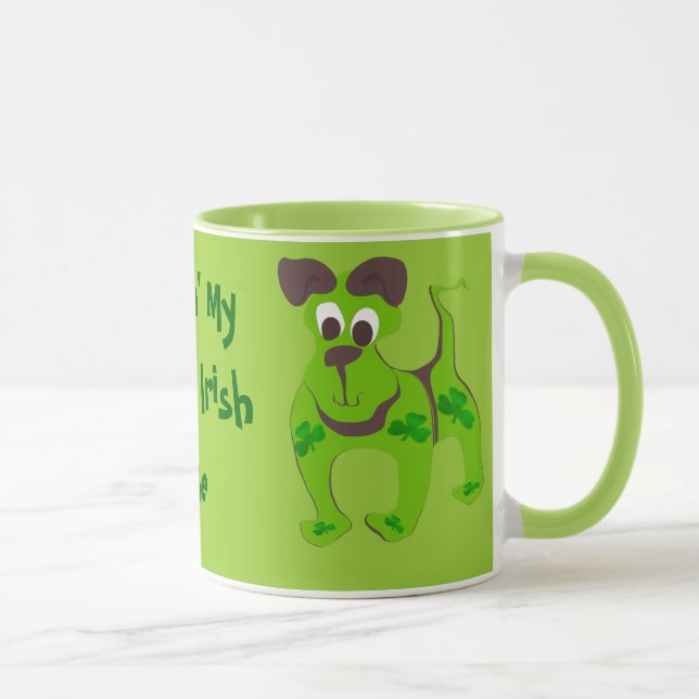 Feelin' My Playful Irish Side Mug (Right)