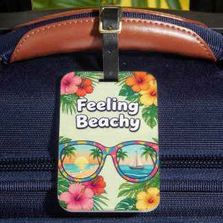 Feeling Beachy Luggage Tag
