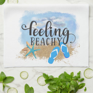 Feeling Beachy Tea Towel