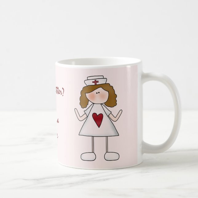 Feeling Better  Thank a Nurse Coffee Mug (Right)