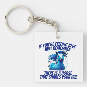 Feeling Blue, Horse Key Ring