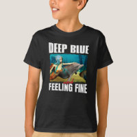 Feeling Blue Ocean Mermaid Dolphin Art