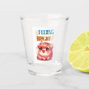 Feeling Bright Shot Glass