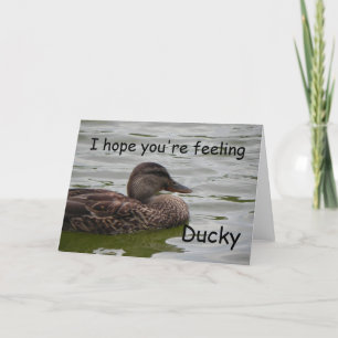 Feeling Ducky Card
