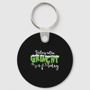 Feeling Extra Today Funny Christmas 2025  Key Ring