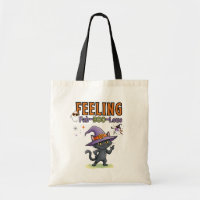 Feeling Fab-BOO-Lous Funny Halloween Cat 