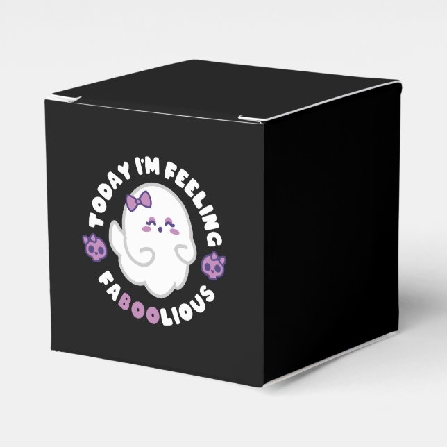 Feeling Faboolious Favour Box (Front Side)