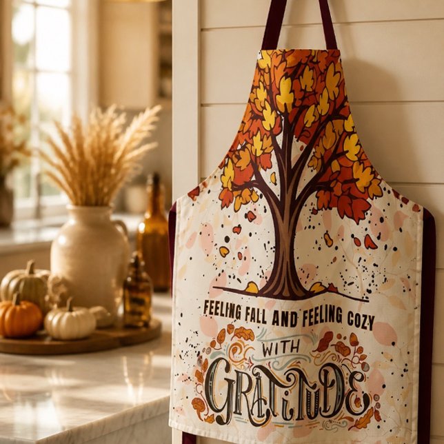 Feeling Fall and Feeling Cosy with Gratitude Apron (Creator Uploaded)