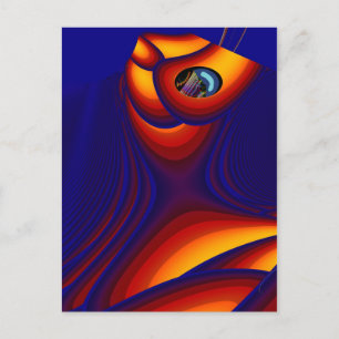 Feeling good and strong postcard