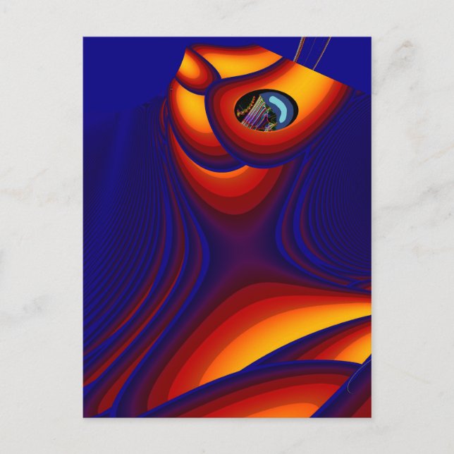 Feeling good and strong postcard (Front)