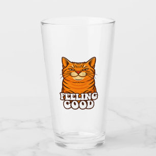 Feeling Good Cool Cat Glass