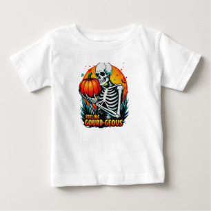 'Feeling Gourd-geous' Skeleton Hand Halloween Tee