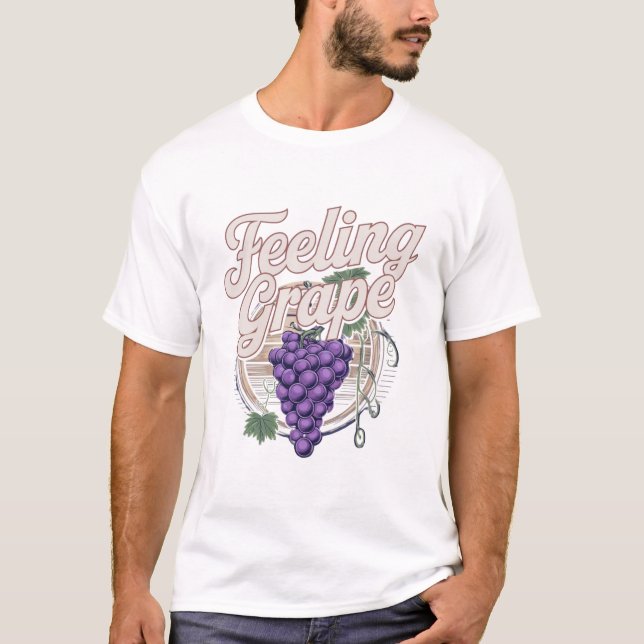 Feeling grape T-Shirt (Front)